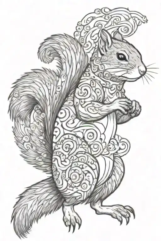 Squirrel With Adhd