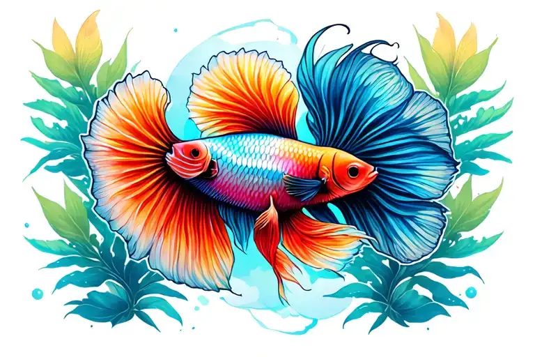 Plakat Betta Fish