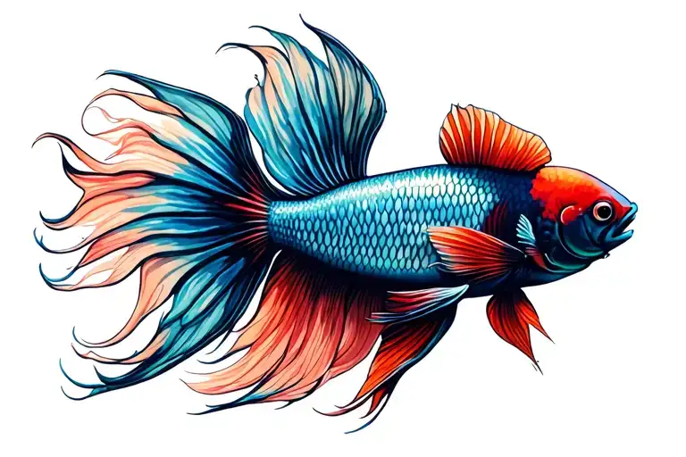 Plakat Betta Fish