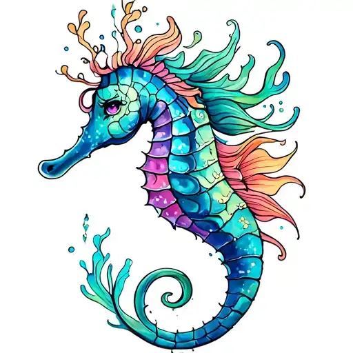 Seahorse Mermaid