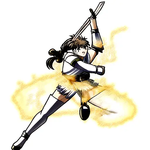 Greek God Swinging Sword