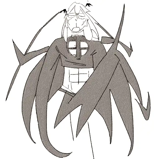 Demon Style Black Hole In Chest