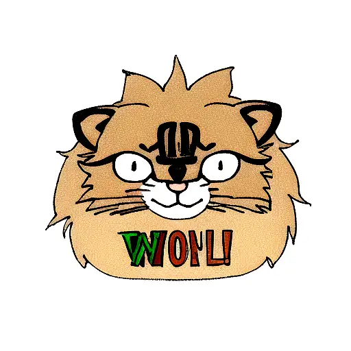 Lion Face With Svy Letters