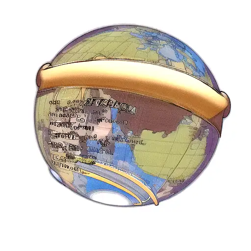 Realistic Tattoo Of The Planet Jupiter