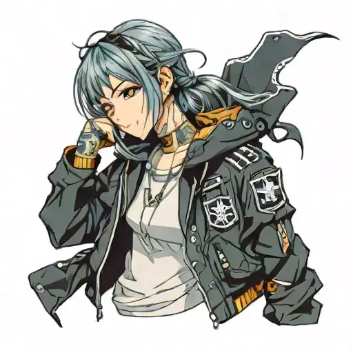 Girl In A German Jacket