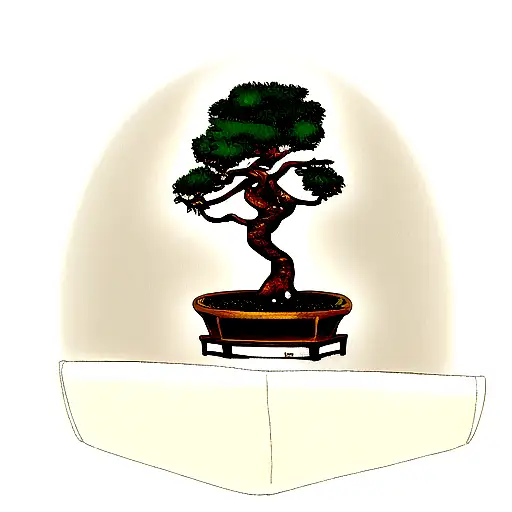 Golden Bonsai Tree