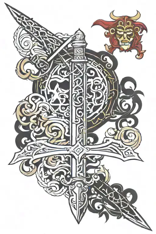 Sword On Proud To Be Portuguese And