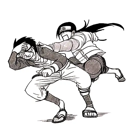 Naruto Fighting Eren Yeager