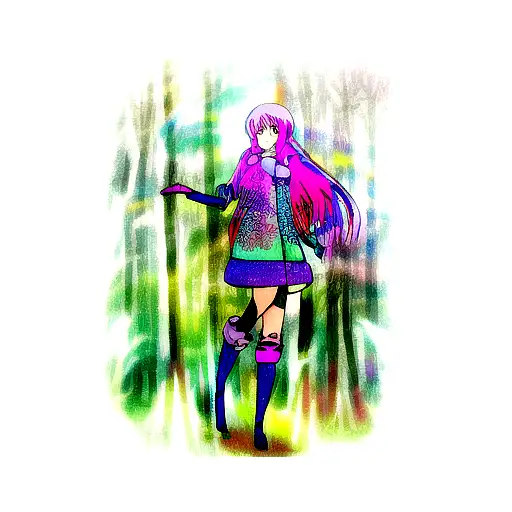 Psychedelic Forest Arm Sleeve