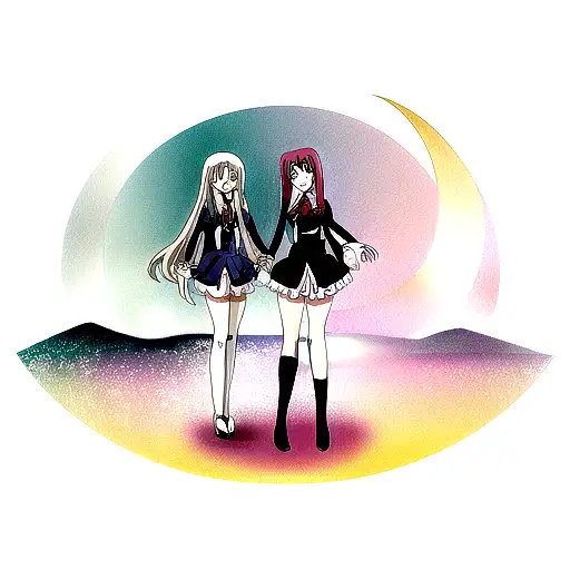 Lattter A And Moon Combination