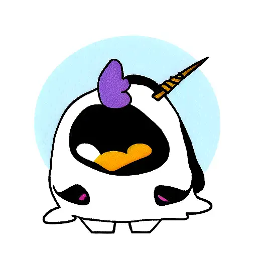 Unicorn In Penguin Onesie