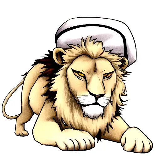 Lion With Cap