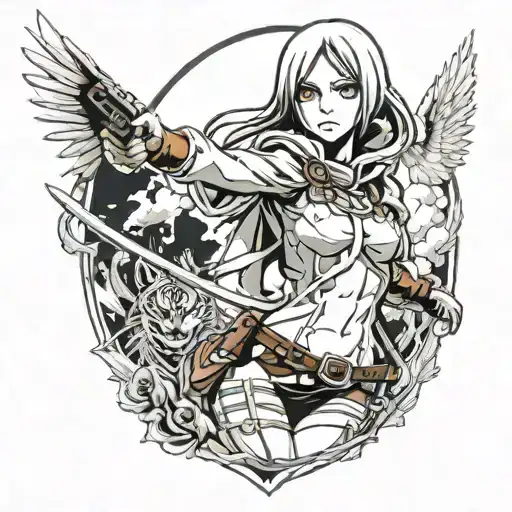 Female Titan Attack On Titan