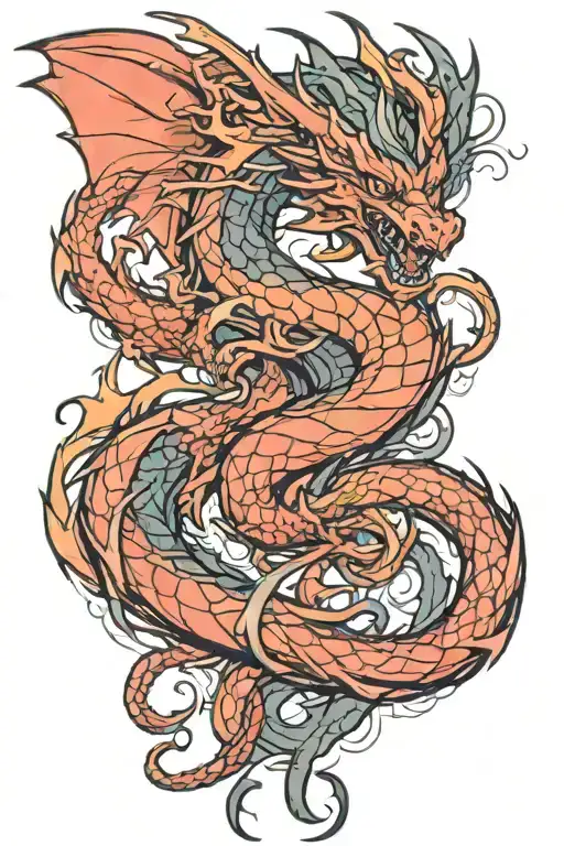 Dragon Chest And Shoulder