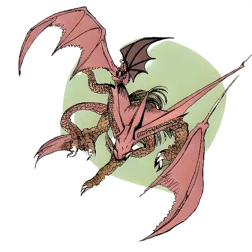 Dragon Going Around Arm