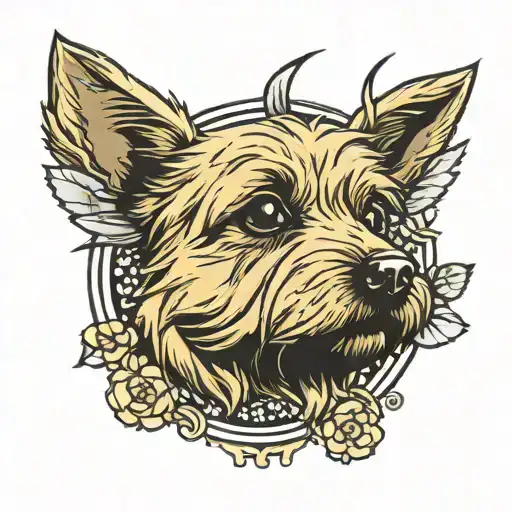 Norwich Terrier Bee