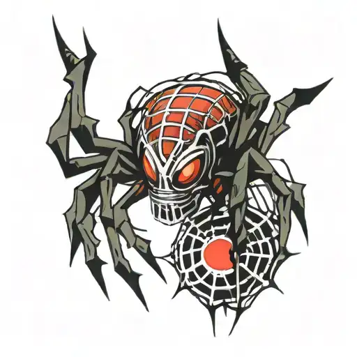 Hunter X Hunter Spider Tattoo Design