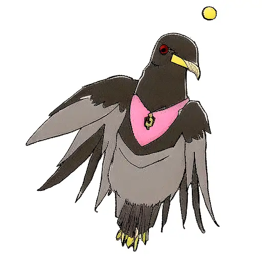 Crow Fading Into D20