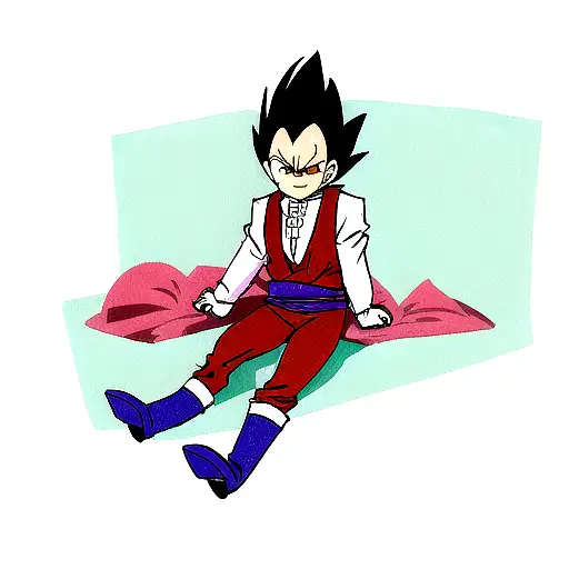 Messi Dressed Up As Vegeta In Namec