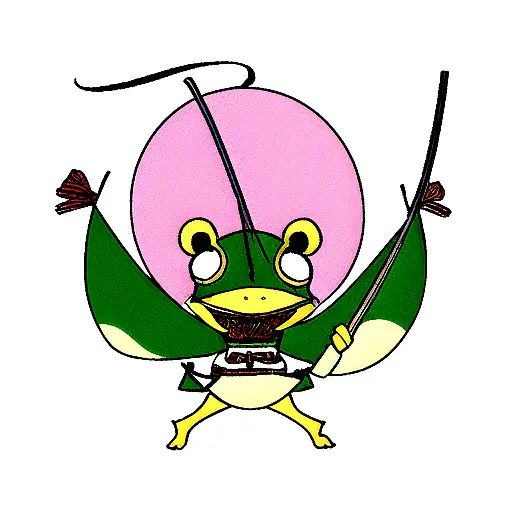 Samurai Frosch