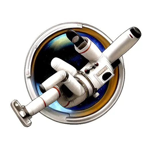 Space With An Astronaut