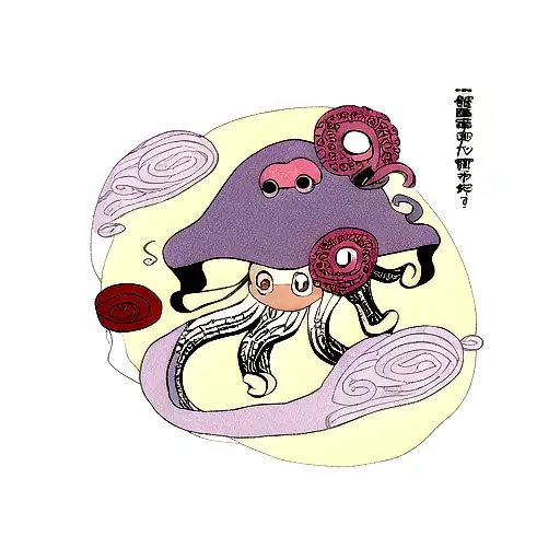 Octopus And Samurai And Enso