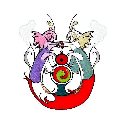 Fire And Water Dragons Yin Yang Atheist