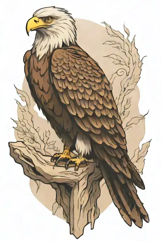 Eagle Perched