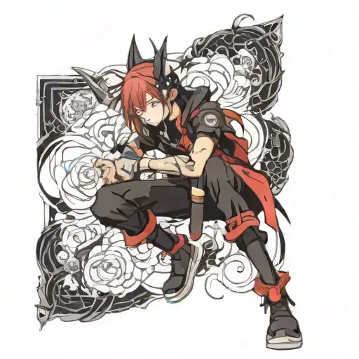 Dark Theme Leg Sleeve