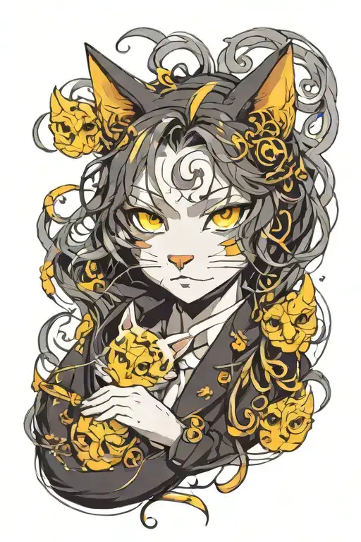 Cat Yellow Eyes
