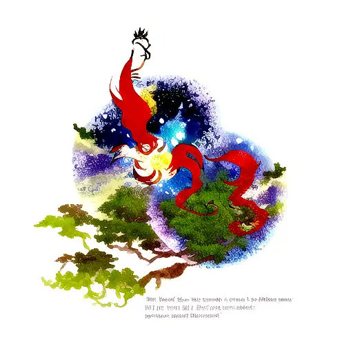 Create A Tattoo Inspired By The Marvel Universe With A Focus On Nature Elements