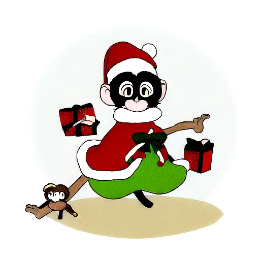 Christmas Monkey
