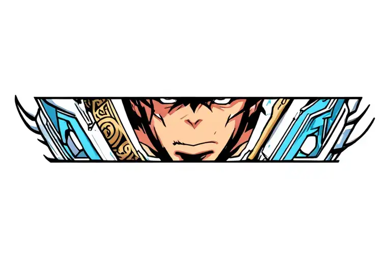 Attacking Titan Face Side View