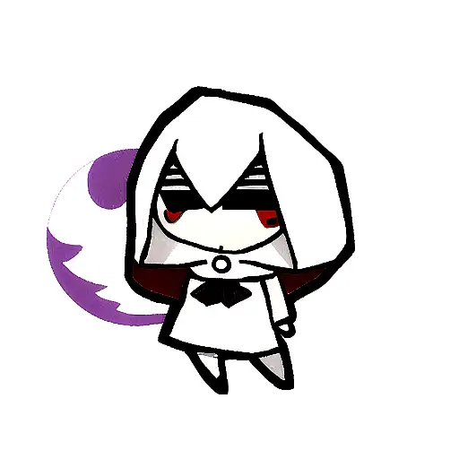 Chibi Reaper With Moon