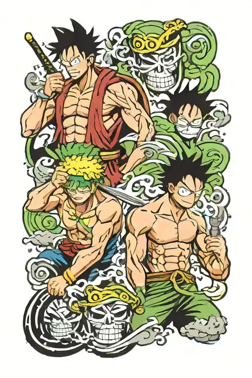 Luffy And Zoro