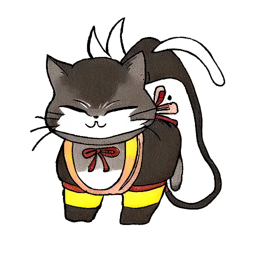 Samurai Cat