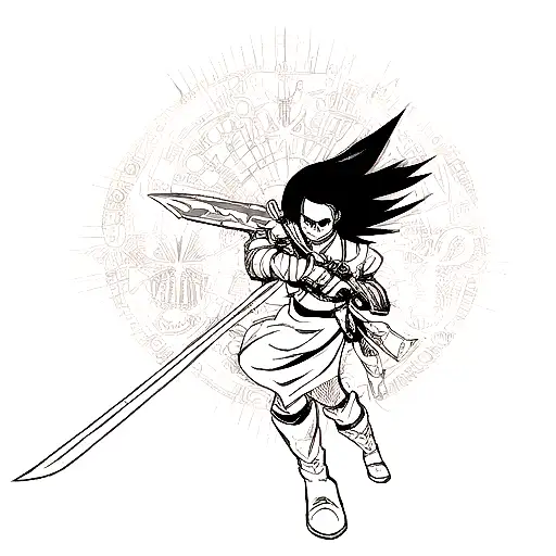 Eye Stabbed With Sword