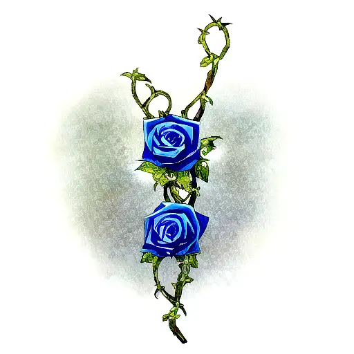Blue Rose Vine