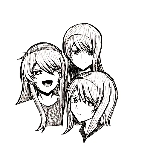 Combine Elements From Different Animes Into A Collage