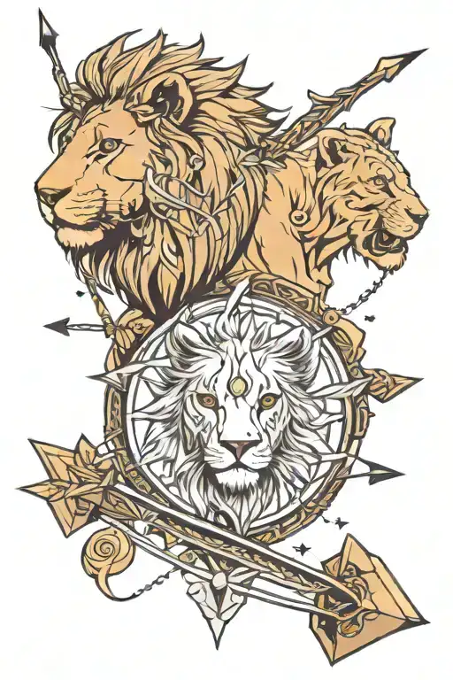 Arrow And Lion