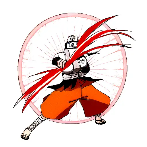 Naruto With The Nine Tailed Fox