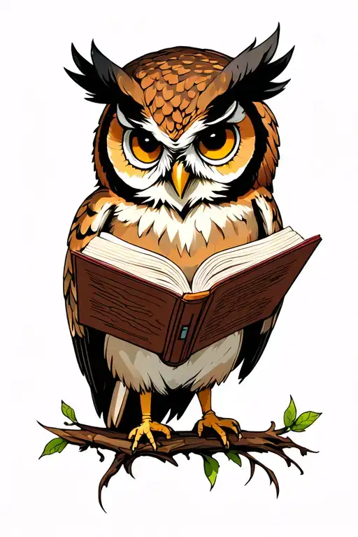 Owl Reading