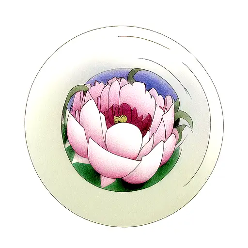 Venus Planet With Peonies