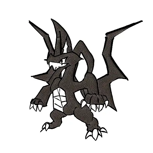 Black And White Charizard