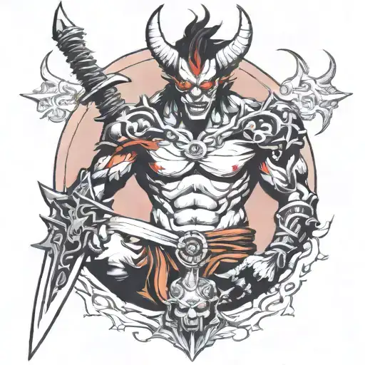 Demon They Japanese Style