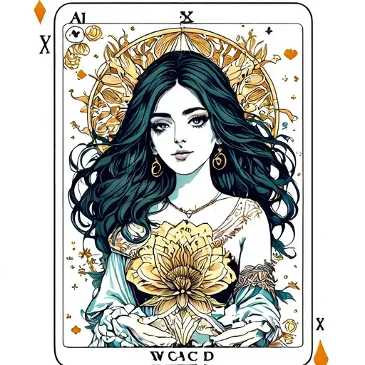 Female Tarot Card