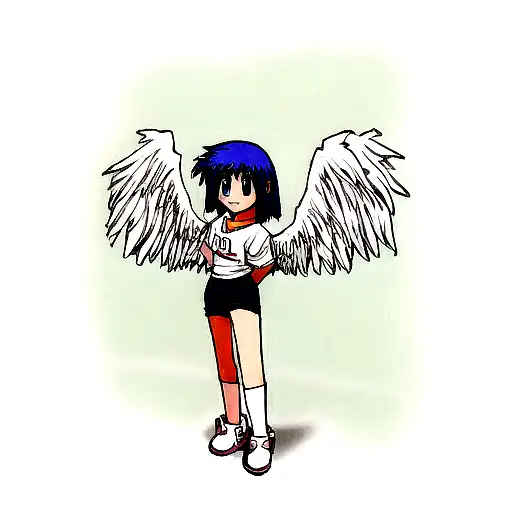 Angel Wings Grafitti