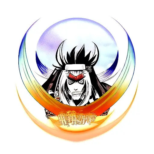 A Norse Samurai O Girih Background