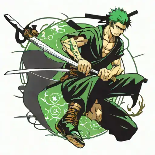 Roronoa Zoro Anime Character