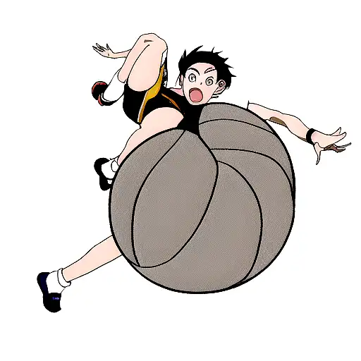 Volleyball With Miguel O'hara Symbol